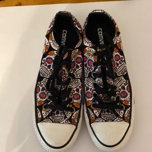 Day of the Dead Converse All-Stars Sneakers